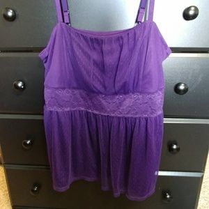 Plus size purple Torrid top